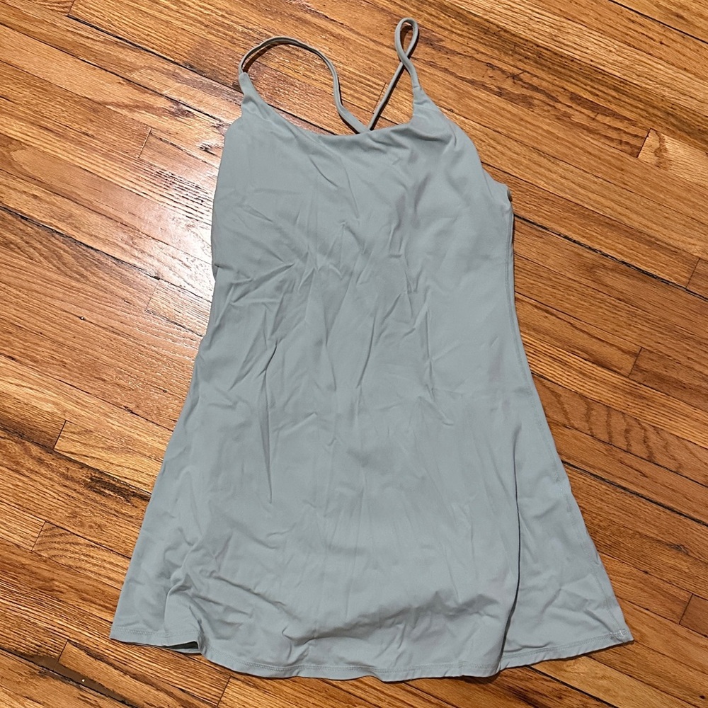 Light blue athletic dress